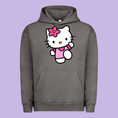 Kitty Urban Hoodie Designed By Pixelwave