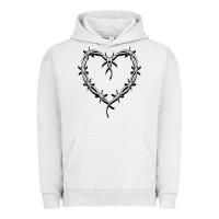 Pigment Lunar Rock bichota heart for women,cute music t shirt Urban Hoodie - PixelWave