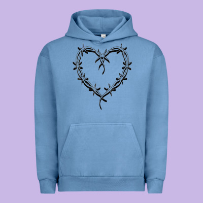 Bichota Heart For Women,cute Music T Shirt Urban Hoodie Designed By Pixelwave