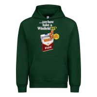 Forest Green Anyhow Have A Winfield 25s Classic Urban Hoodie - PixelWave