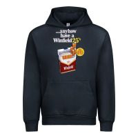 Navy Anyhow Have A Winfield 25s Classic Urban Hoodie - PixelWave