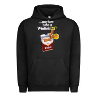 Pigment Black Anyhow Have A Winfield 25s Classic Urban Hoodie - PixelWave