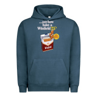 Pigment Midnight Navy Anyhow Have A Winfield 25s Classic Urban Hoodie - PixelWave