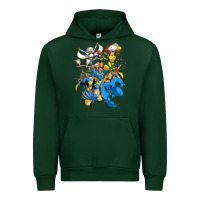 Forest Green group pic x men Urban Hoodie - PixelWave