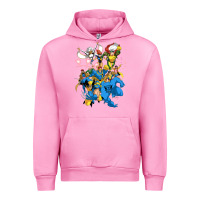 Fuchsia Pink group pic x men Urban Hoodie - PixelWave