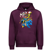 Mauve Wine group pic x men Urban Hoodie - PixelWave