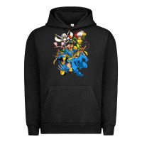 Pigment Black group pic x men Urban Hoodie - PixelWave