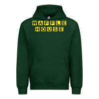 Forest Green waffle hause Urban Hoodie - PixelWave