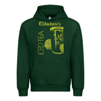 Forest Green Clintons Iced Tea Urban Hoodie - PixelWave