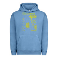 Pigment Pebble Blue Clintons Iced Tea Urban Hoodie - PixelWave