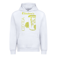 White Clintons Iced Tea Urban Hoodie - PixelWave