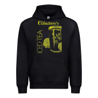 Black Clintons Iced Tea Urban Hoodie - PixelWave