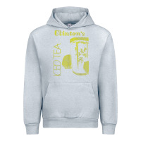 Heather Grey Clintons Iced Tea Urban Hoodie - PixelWave