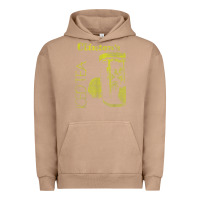 Pigment Burro Clintons Iced Tea Urban Hoodie - PixelWave