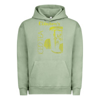 Pigment Oil Green Clintons Iced Tea Urban Hoodie - PixelWave
