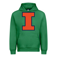 Emerald illinois fighting illini Urban Hoodie - PixelWave
