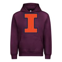 Mauve Wine illinois fighting illini Urban Hoodie - PixelWave