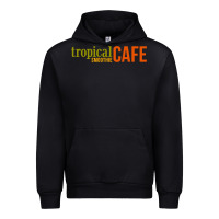Black Tropical Smoothie Urban Hoodie - PixelWave