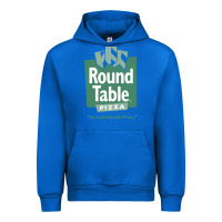 Cobalt round table pizza Urban Hoodie - PixelWave