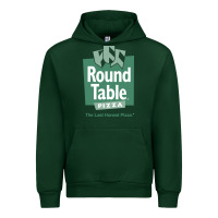Forest Green round table pizza Urban Hoodie - PixelWave