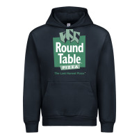 Navy round table pizza Urban Hoodie - PixelWave