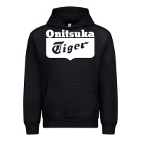 Black onitsuka tiger Urban Hoodie - PixelWave