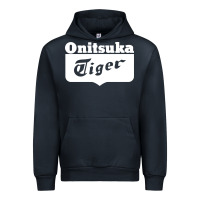 Navy onitsuka tiger Urban Hoodie - PixelWave