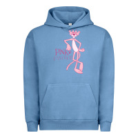 Pigment Pebble Blue pink panther Urban Hoodie - PixelWave