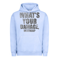 Pigment Grape Ice what's your damage, heather   heathers Urban Hoodie - PixelWave