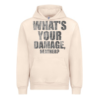 Sandshell what's your damage, heather   heathers Urban Hoodie - PixelWave