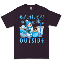 Plum baby it's cold outside Premium Tee - CowGirlArtShop