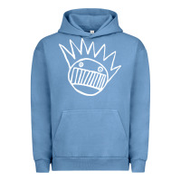 Pigment Pebble Blue ween Urban Hoodie - PixelWave
