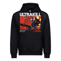 Black the merch ultrakill 1 Urban Hoodie - PixelWave