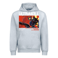 Heather Grey the merch ultrakill 1 Urban Hoodie - PixelWave