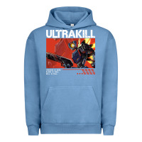 Pigment Pebble Blue the merch ultrakill 1 Urban Hoodie - PixelWave