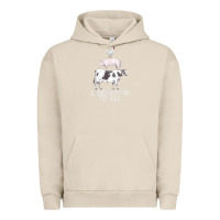Pigment French Oak liberation to all vegan vegetarian food animal love Urban Hoodie - PixelWave