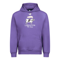 Tulip liberation to all vegan vegetarian food animal love Urban Hoodie - PixelWave