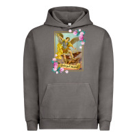 Pigment Tornado St Michael the Archangel - Protector Catholic Church Angel Urban Hoodie - PixelWave
