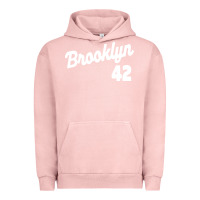Pigment Salmon brooklyn 42 Urban Hoodie - PixelWave