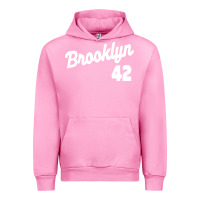 Fuchsia Pink brooklyn 42 Urban Hoodie - PixelWave