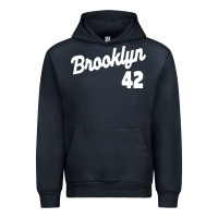 Navy brooklyn 42 Urban Hoodie - PixelWave