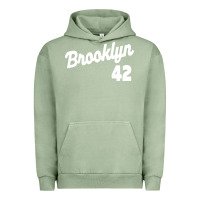 Pigment Oil Green brooklyn 42 Urban Hoodie - PixelWave