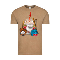 Vintage Coffee Baseball Frappe Coffee Vintage Tee - FaDigitalArtStudio