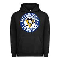 Pigment Black penguins player sky Urban Hoodie - Craftify