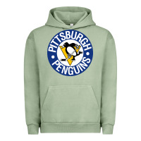 Pigment Oil Green penguins player sky Urban Hoodie - Craftify