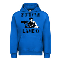 Cobalt get out of my yard lame o the burbs quote the burbs Urban Hoodie - Craftify