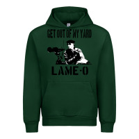 Forest Green get out of my yard lame o the burbs quote the burbs Urban Hoodie - Craftify