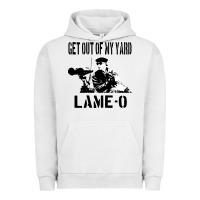 Pigment Lunar Rock get out of my yard lame o the burbs quote the burbs Urban Hoodie - Craftify