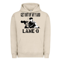 Pigment French Oak get out of my yard lame o the burbs quote the burbs Urban Hoodie - Craftify
