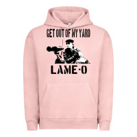 Pigment Salmon get out of my yard lame o the burbs quote the burbs Urban Hoodie - Craftify